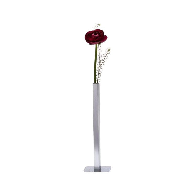 Minimalist Geometric Stainless Steel Vase, Nordic Luxury Metal Flower Vase for Home Decor